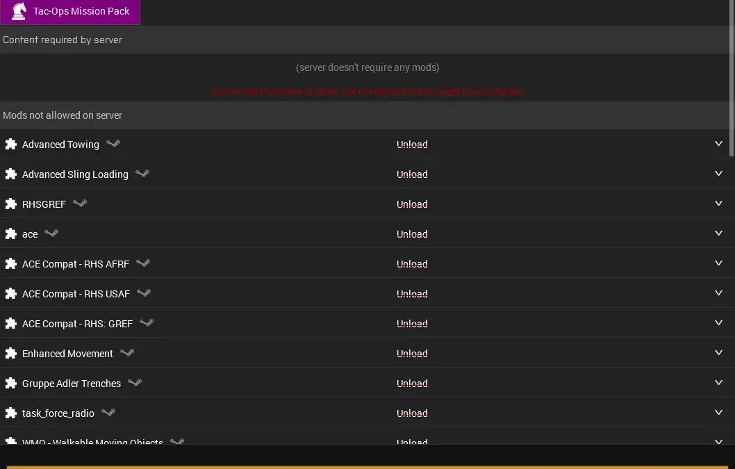 How to fix the Arma 3 server mod limit